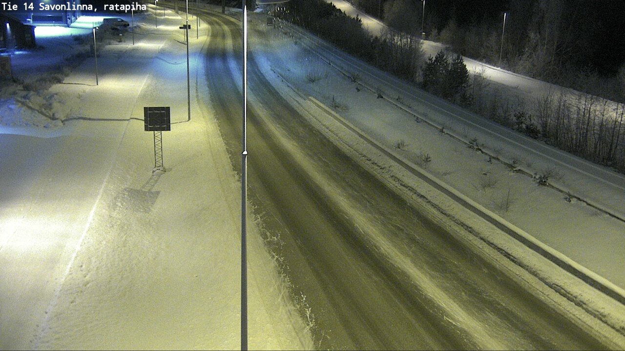 Kelikamerat Kuva Tie 14 Savonlinna, Ratapiha, Savonlinna, Etelä-Savo