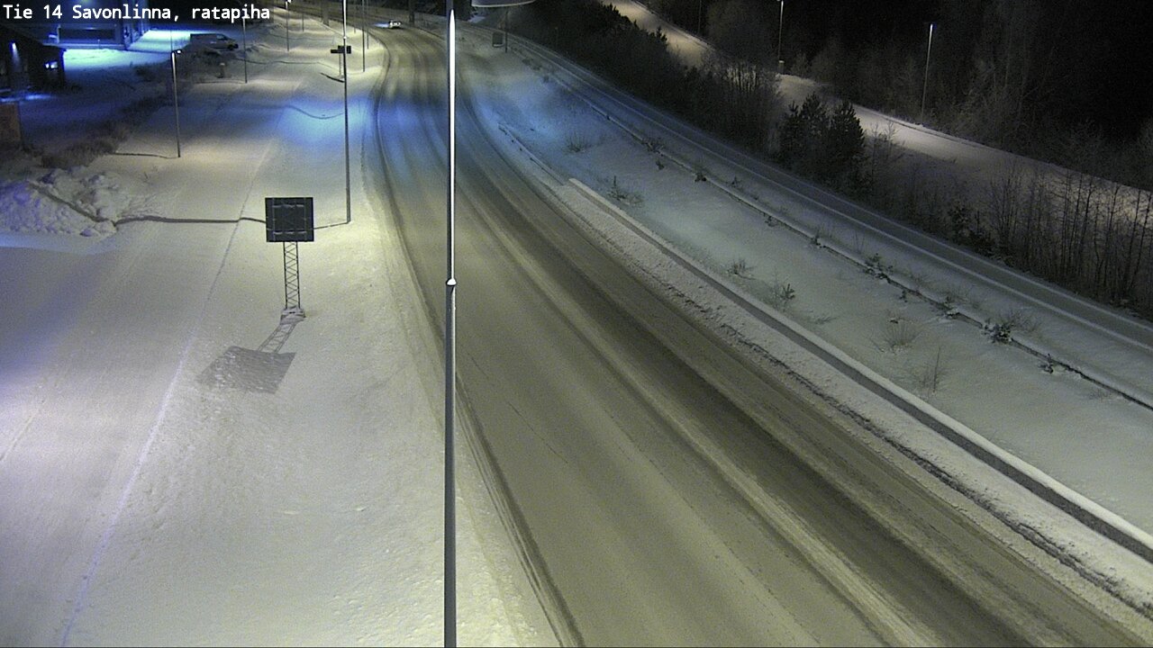 Kelikamerat Kuva Tie 14 Savonlinna, Ratapiha, Savonlinna, Etelä-Savo