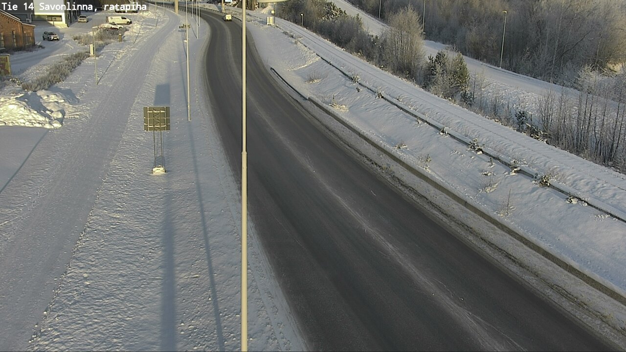 Weather Camera Image Road 14 Savonlinna, Ratapiha, Savonlinna, Etelä-Savo