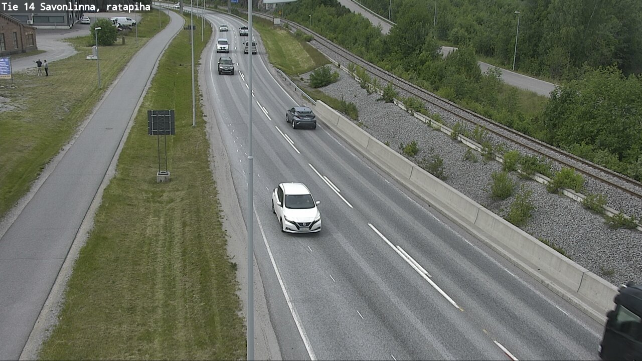 Kelikamerat Kuva Tie 14 Savonlinna, Ratapiha, Savonlinna, Etelä-Savo