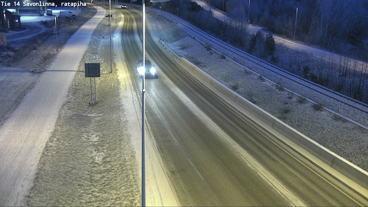 Kelikamerat Kuva Tie 14 Savonlinna, Ratapiha, Savonlinna, Etelä-Savo