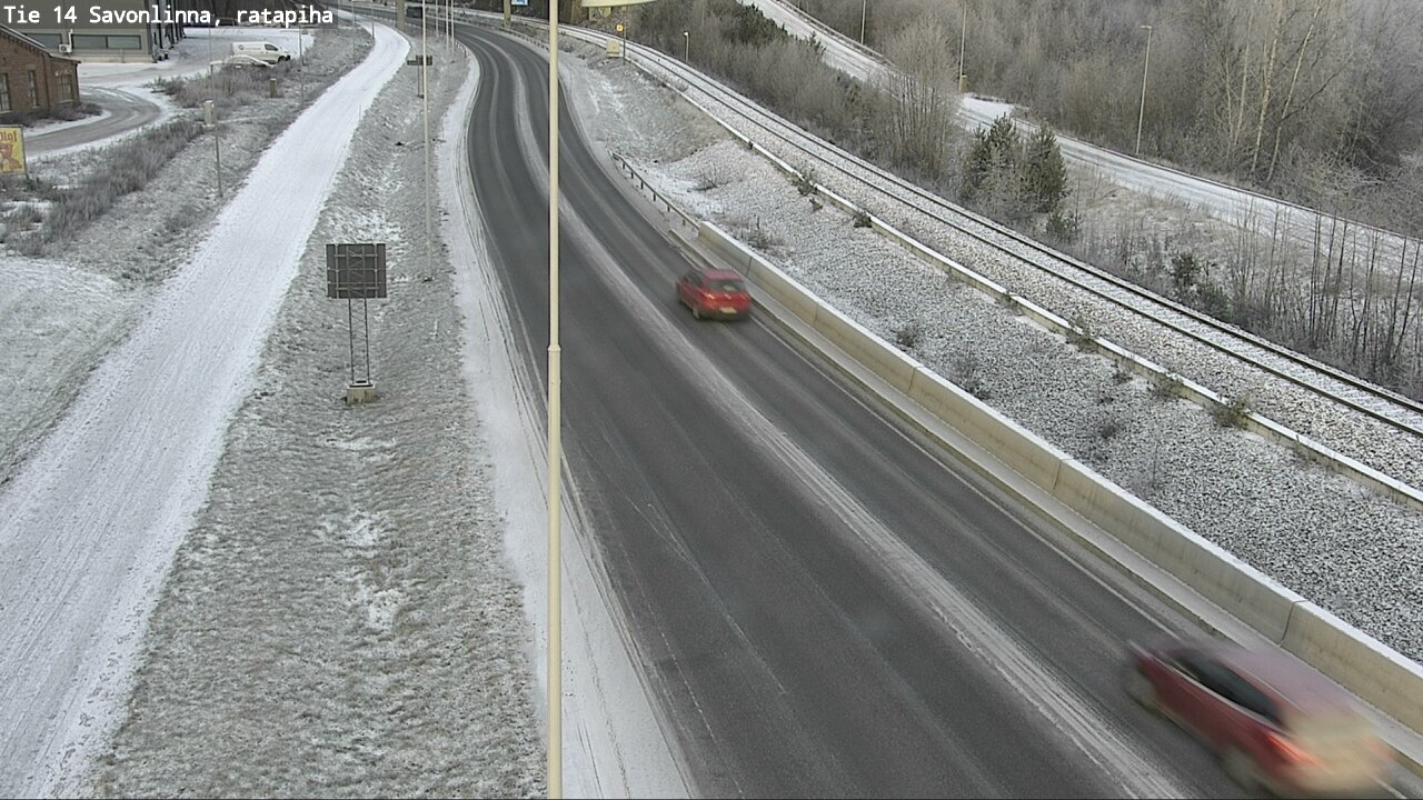 Kelikamerat Kuva Tie 14 Savonlinna, Ratapiha, Savonlinna, Etelä-Savo