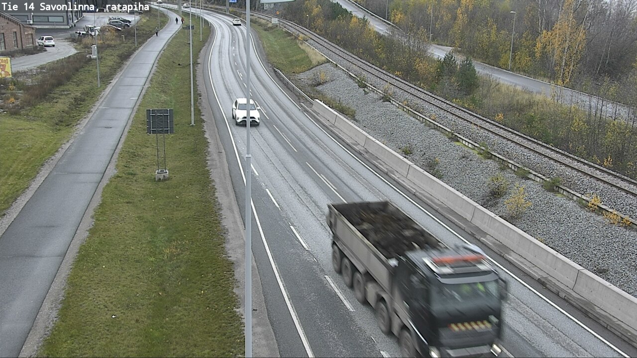 Kelikamerat Kuva Tie 14 Savonlinna, Ratapiha, Savonlinna, Etelä-Savo