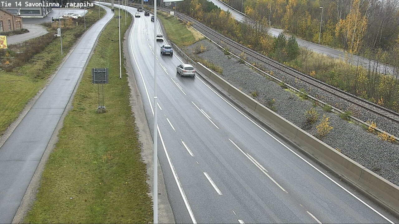 Kelikamerat Kuva Tie 14 Savonlinna, Ratapiha, Savonlinna, Etelä-Savo