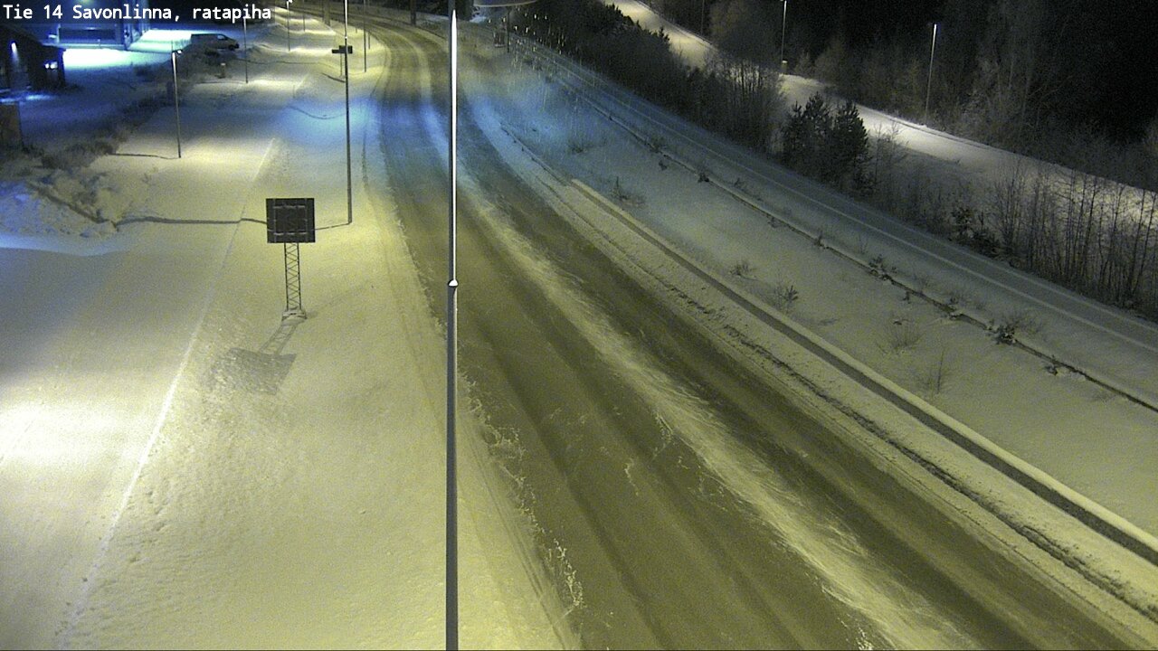 Kelikamerat Kuva Tie 14 Savonlinna, Ratapiha, Savonlinna, Etelä-Savo