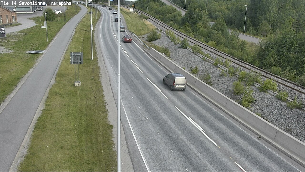 Kelikamerat Kuva Tie 14 Savonlinna, Ratapiha, Savonlinna, Etelä-Savo