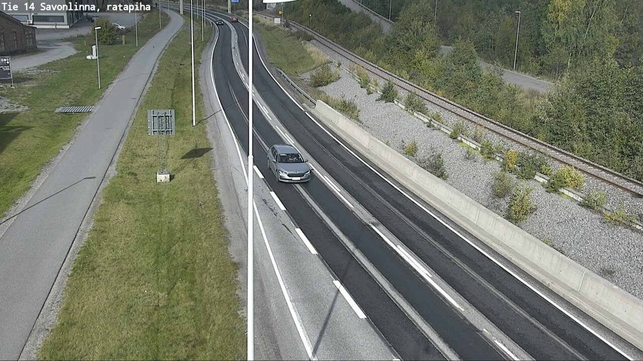 Weather Camera Image Road 14 Savonlinna, Ratapiha, Savonlinna, Etelä-Savo