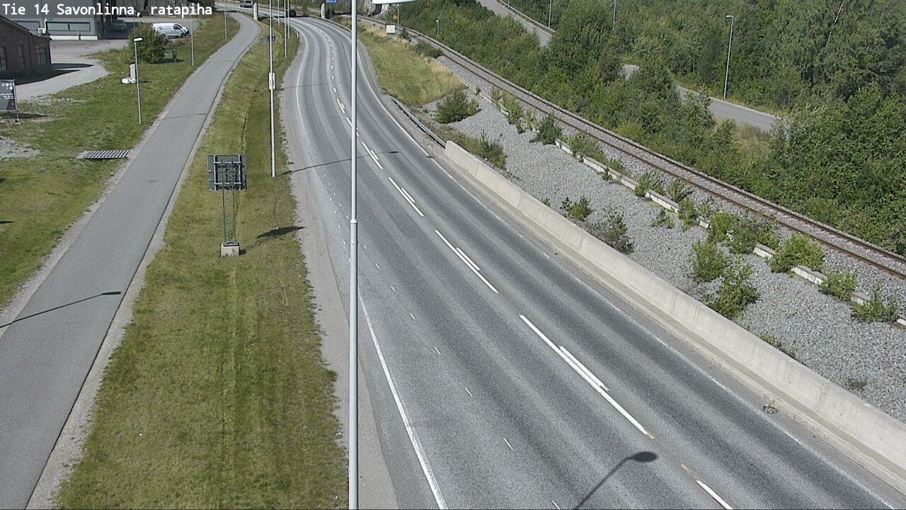 Kelikamerat Kuva Tie 14 Savonlinna, Ratapiha, Savonlinna, Etelä-Savo