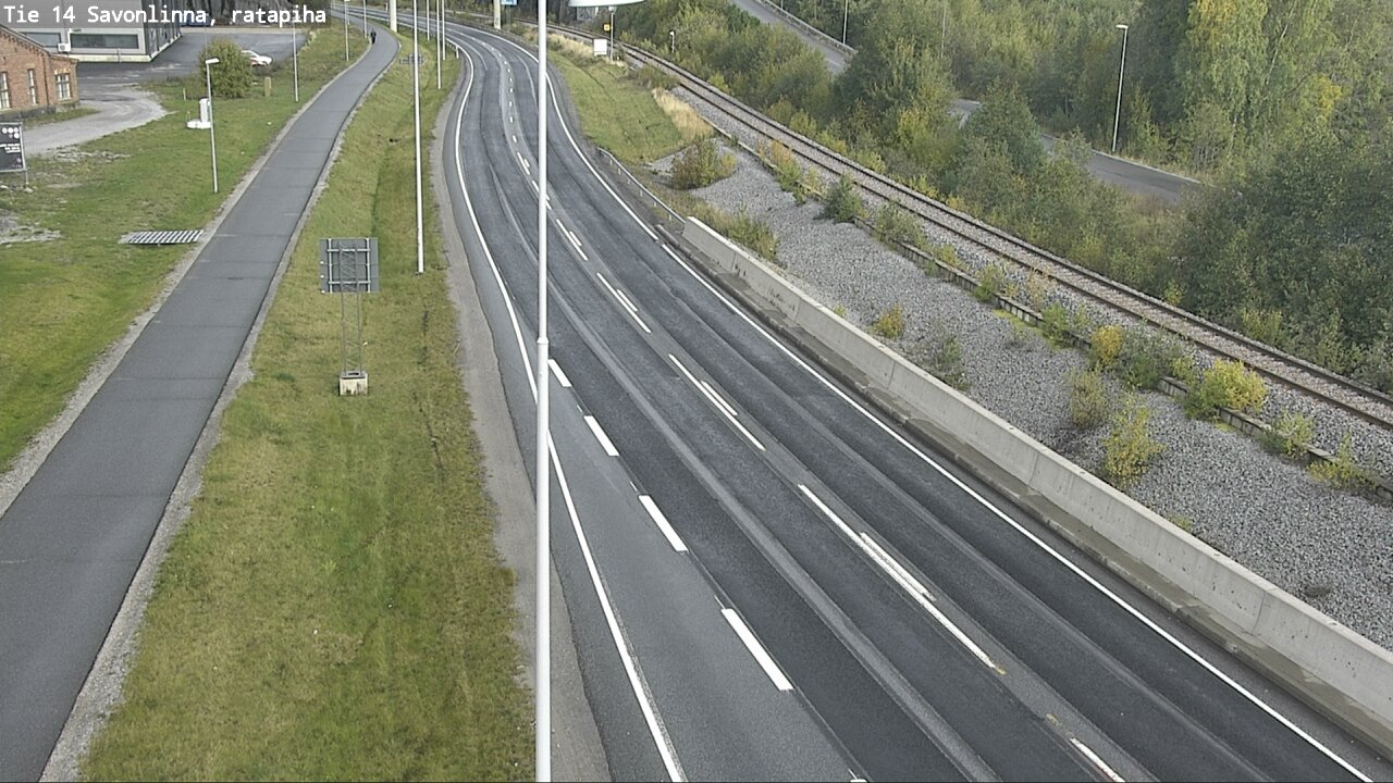 Weather Camera Image Road 14 Savonlinna, Ratapiha, Savonlinna, Etelä-Savo