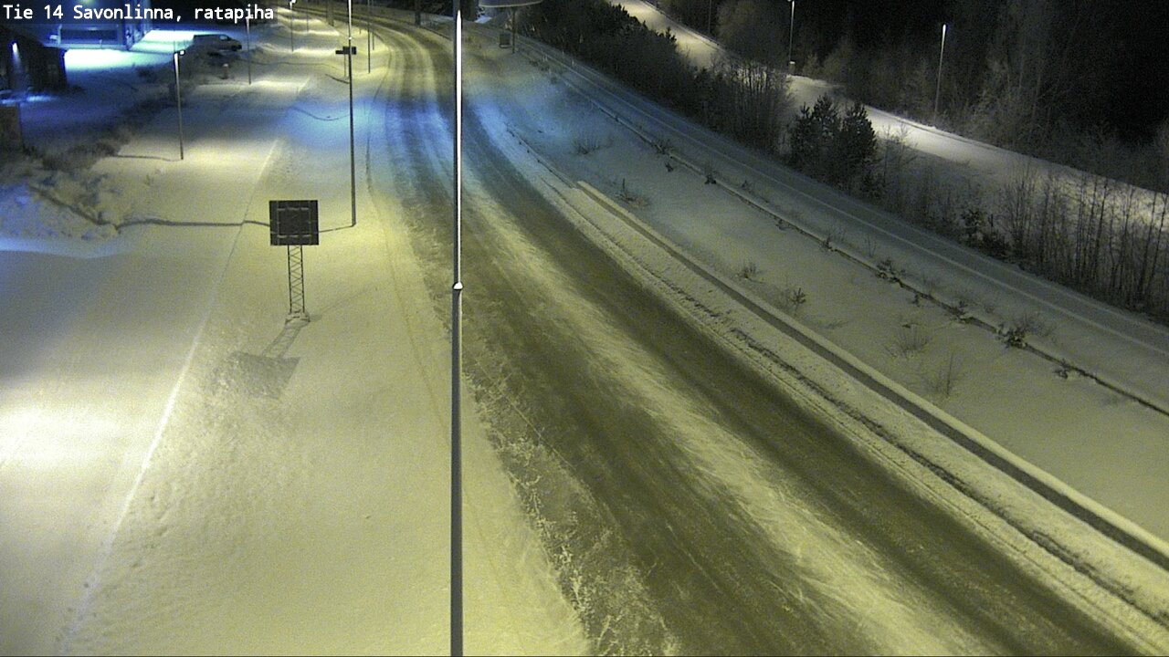 Kelikamerat Kuva Tie 14 Savonlinna, Ratapiha, Savonlinna, Etelä-Savo