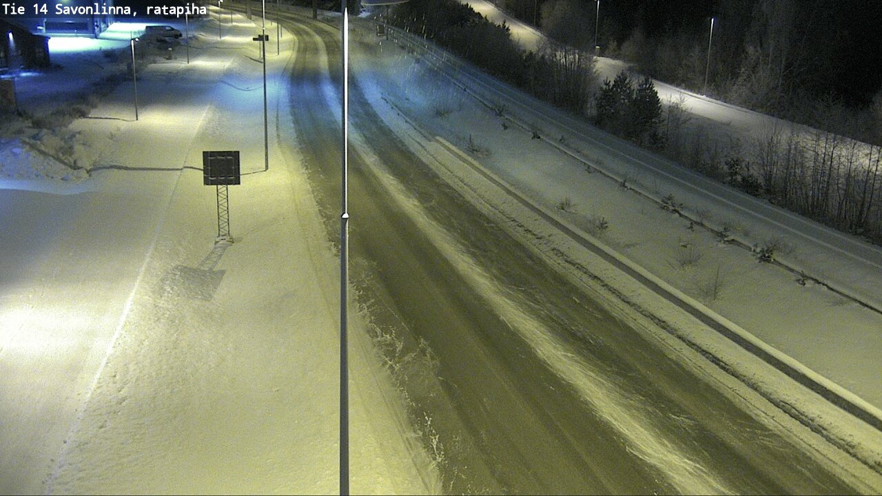 Kelikamerat Kuva Tie 14 Savonlinna, Ratapiha, Savonlinna, Etelä-Savo