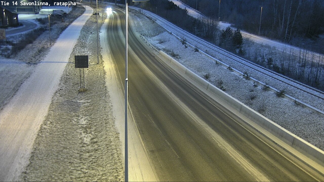 Kelikamerat Kuva Tie 14 Savonlinna, Ratapiha, Savonlinna, Etelä-Savo