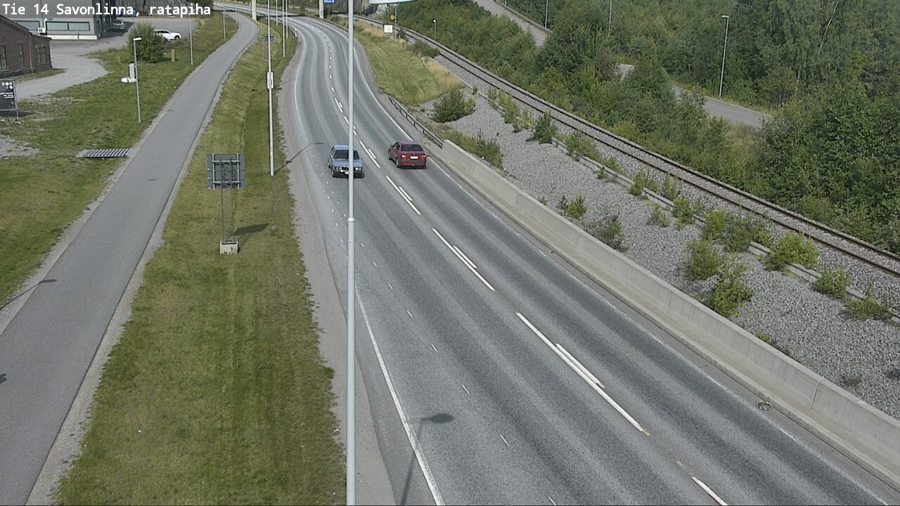 Kelikamerat Kuva Tie 14 Savonlinna, Ratapiha, Savonlinna, Etelä-Savo