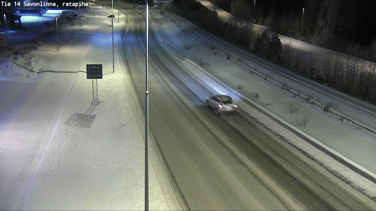 Kelikamerat Kuva Tie 14 Savonlinna, Ratapiha, Savonlinna, Etelä-Savo