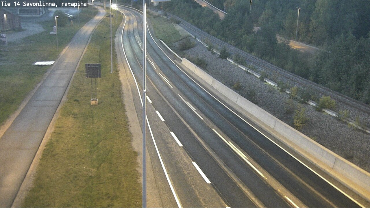 Kelikamerat Kuva Tie 14 Savonlinna, Ratapiha, Savonlinna, Etelä-Savo