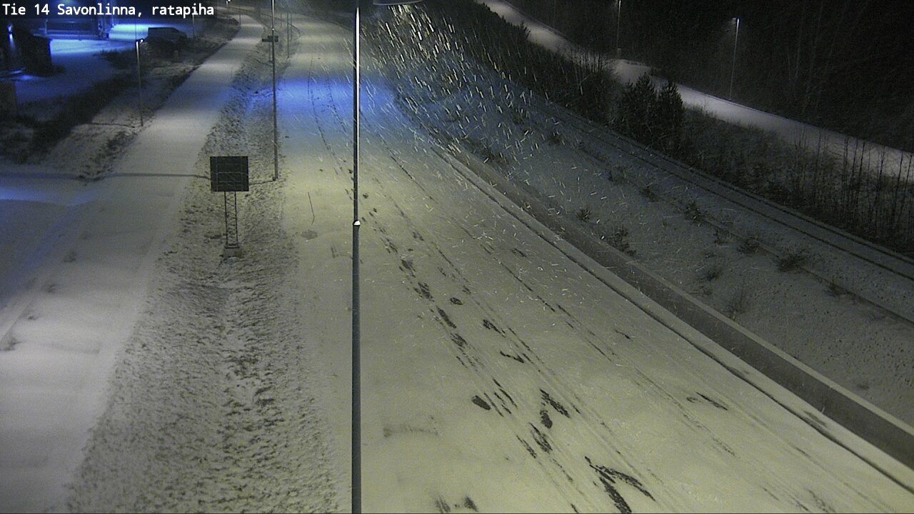 Kelikamerat Kuva Tie 14 Savonlinna, Ratapiha, Savonlinna, Etelä-Savo