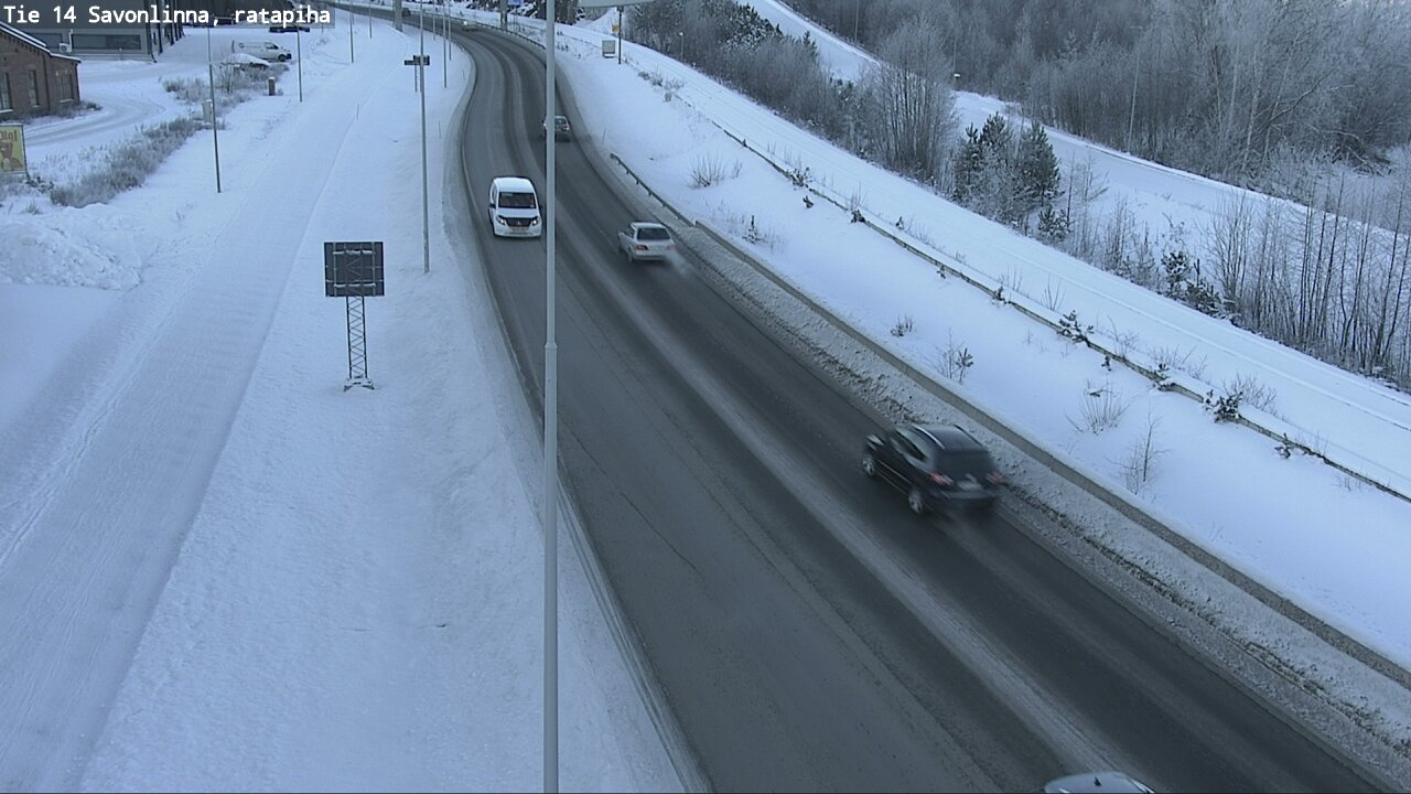 Kelikamerat Kuva Tie 14 Savonlinna, Ratapiha, Savonlinna, Etelä-Savo