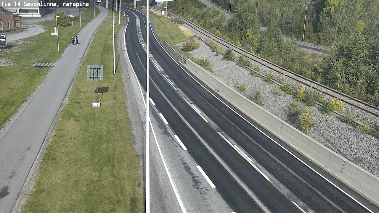 Weather Camera Image Road 14 Savonlinna, Ratapiha, Savonlinna, Etelä-Savo