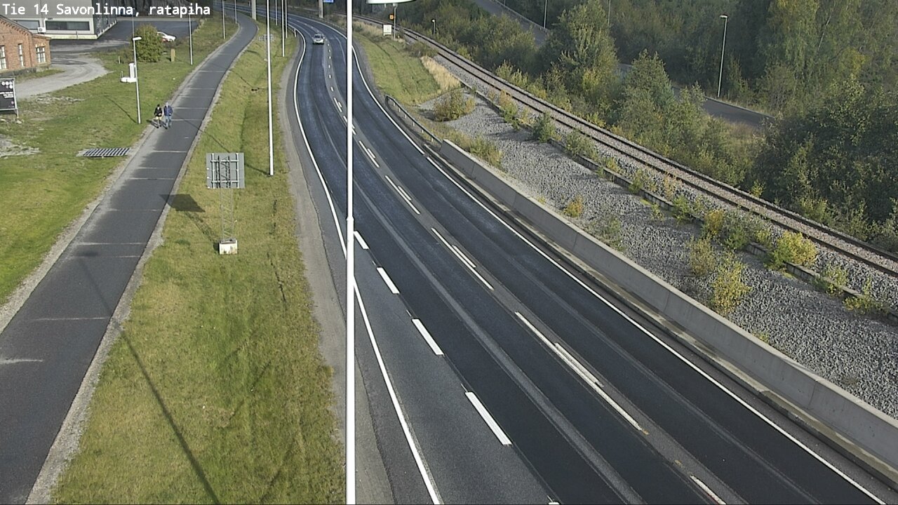 Weather Camera Image Road 14 Savonlinna, Ratapiha, Savonlinna, Etelä-Savo
