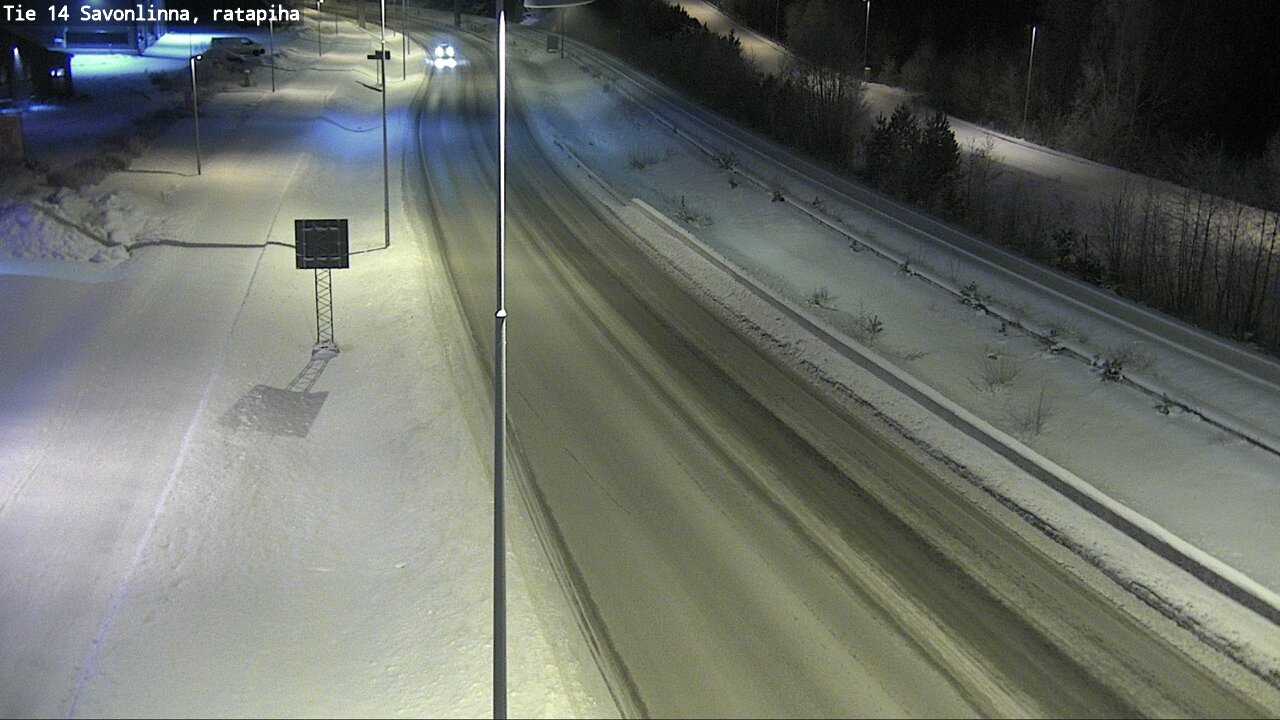 Kelikamerat Kuva Tie 14 Savonlinna, Ratapiha, Savonlinna, Etelä-Savo