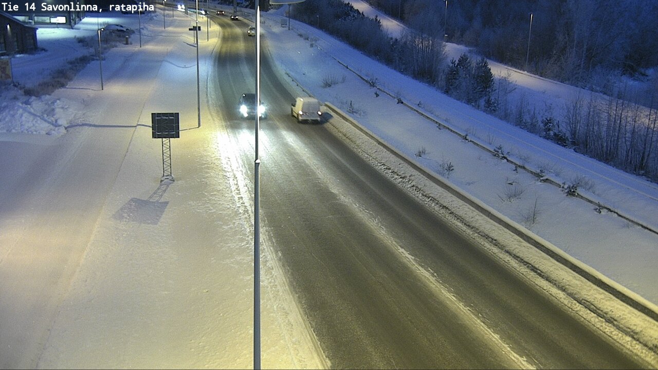 Kelikamerat Kuva Tie 14 Savonlinna, Ratapiha, Savonlinna, Etelä-Savo