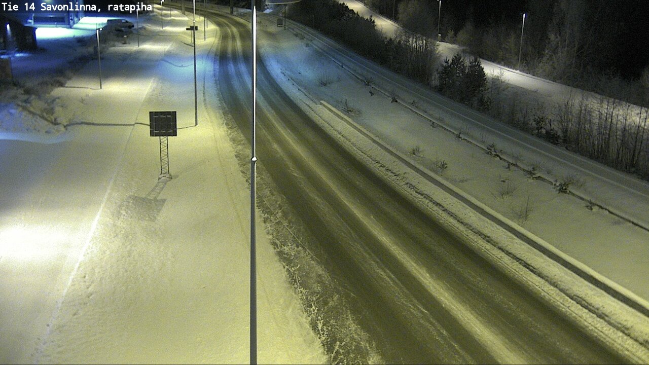 Kelikamerat Kuva Tie 14 Savonlinna, Ratapiha, Savonlinna, Etelä-Savo