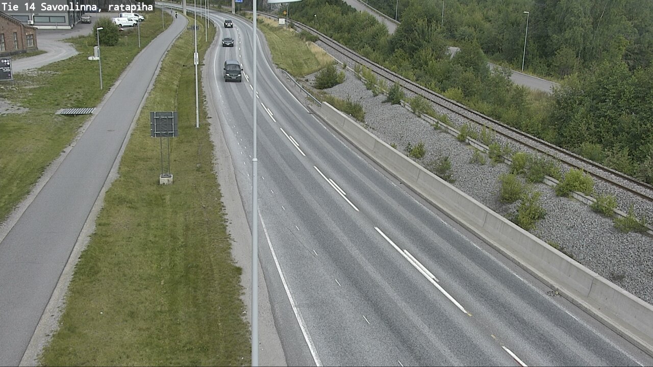 Weather Camera Image Road 14 Savonlinna, Ratapiha, Savonlinna, Etelä-Savo