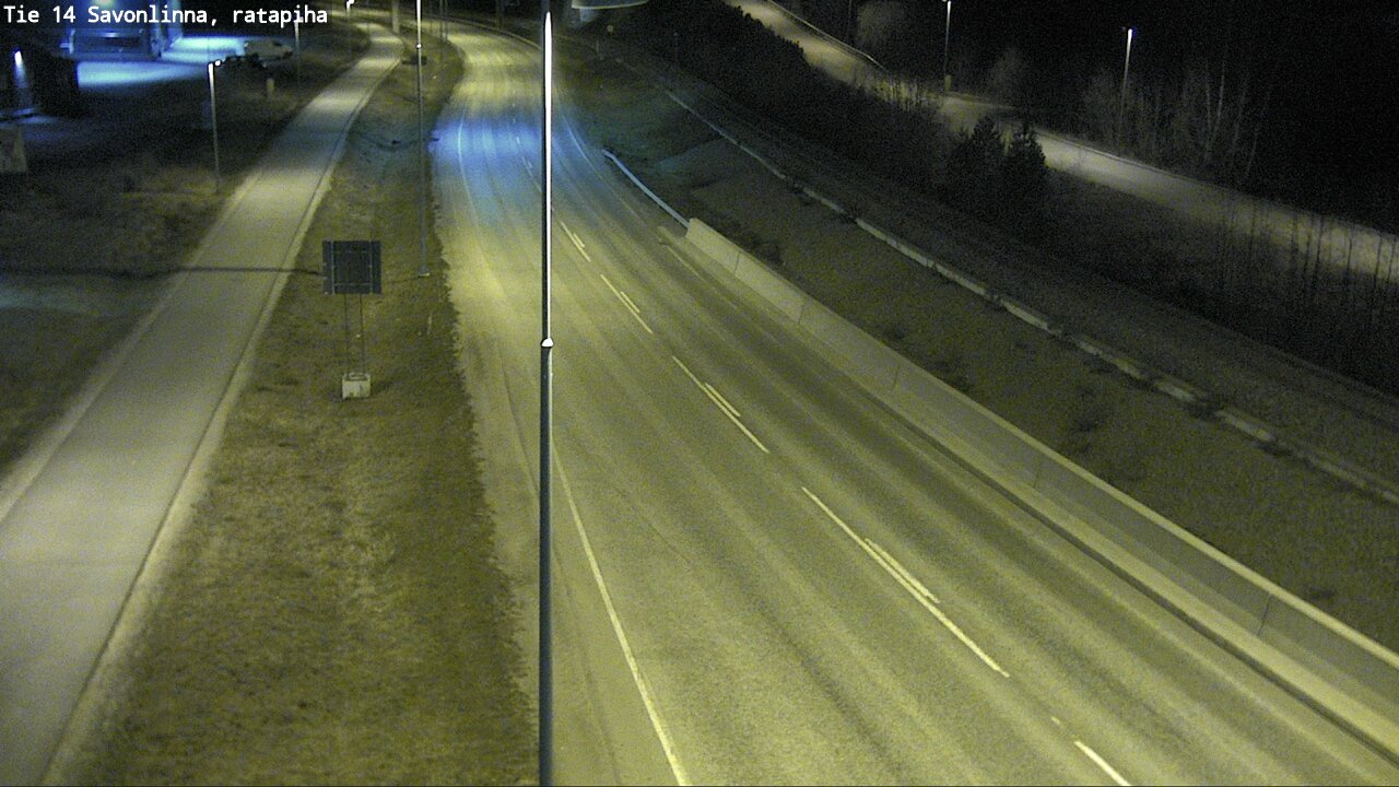 Weather Camera Image Road 14 Savonlinna, Ratapiha, Savonlinna, Etelä-Savo