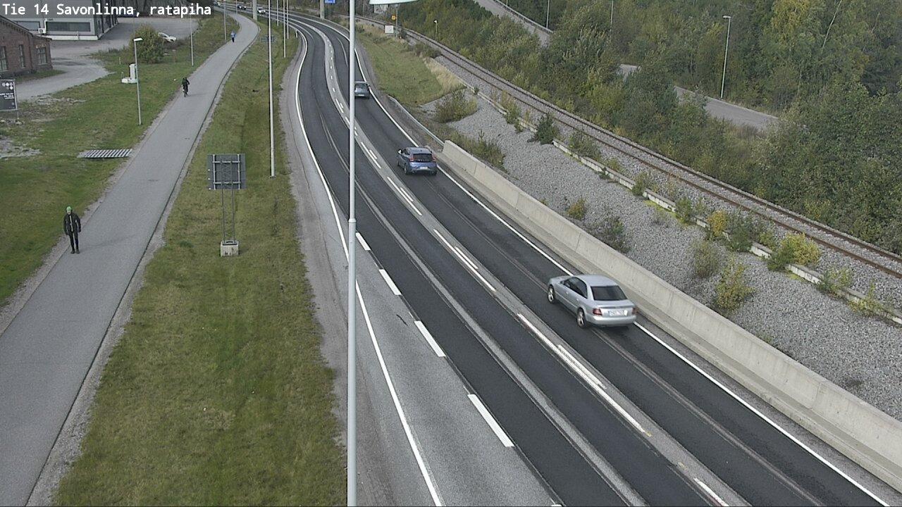 Weather Camera Image Road 14 Savonlinna, Ratapiha, Savonlinna, Etelä-Savo