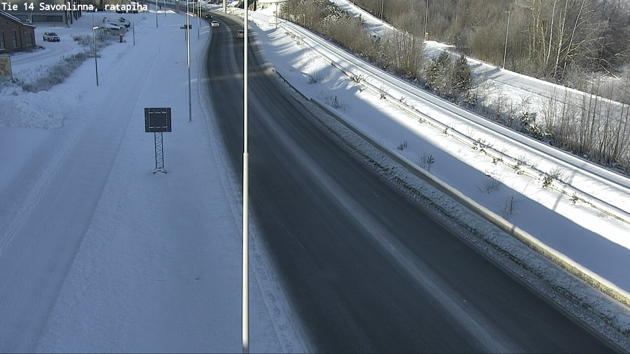 Weather Camera Image Road 14 Savonlinna, Ratapiha, Savonlinna, Etelä-Savo
