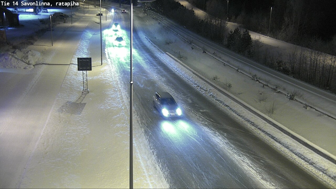 Kelikamerat Kuva Tie 14 Savonlinna, Ratapiha, Savonlinna, Etelä-Savo