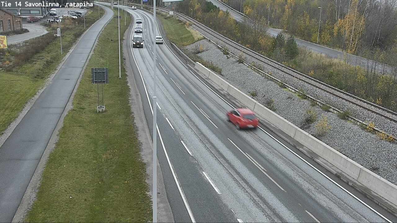 Kelikamerat Kuva Tie 14 Savonlinna, Ratapiha, Savonlinna, Etelä-Savo