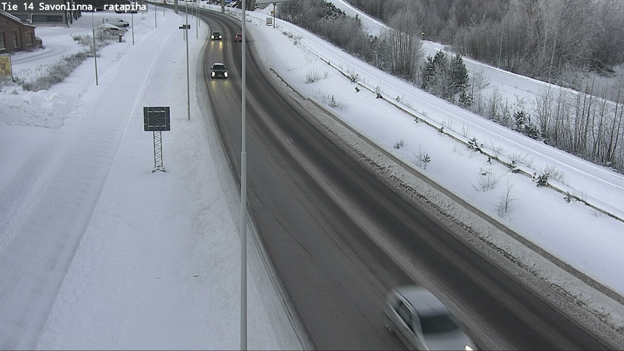 Kelikamerat Kuva Tie 14 Savonlinna, Ratapiha, Savonlinna, Etelä-Savo