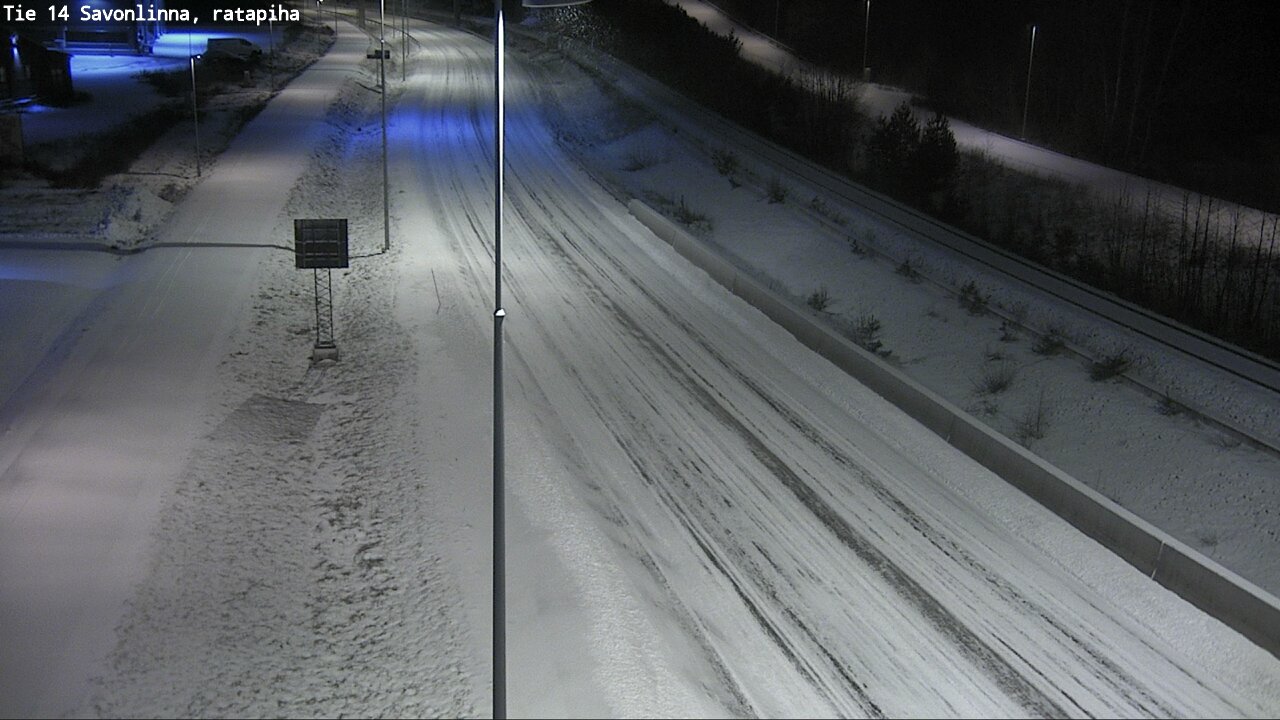 Kelikamerat Kuva Tie 14 Savonlinna, Ratapiha, Savonlinna, Etelä-Savo