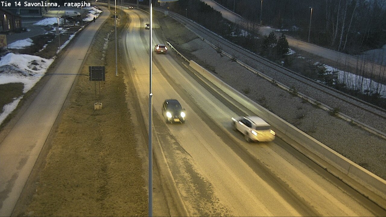 Kelikamerat Kuva Tie 14 Savonlinna, Ratapiha, Savonlinna, Etelä-Savo