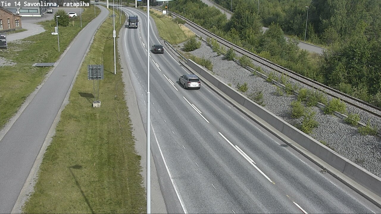 Kelikamerat Kuva Tie 14 Savonlinna, Ratapiha, Savonlinna, Etelä-Savo