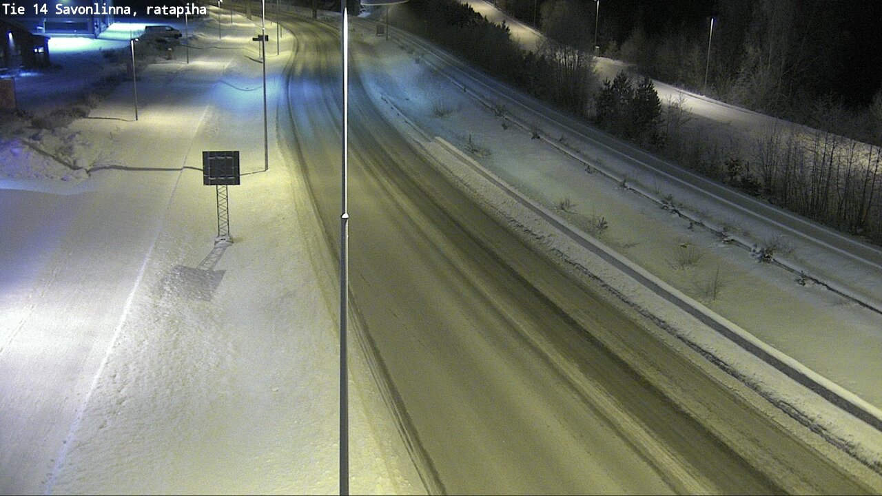 Kelikamerat Kuva Tie 14 Savonlinna, Ratapiha, Savonlinna, Etelä-Savo