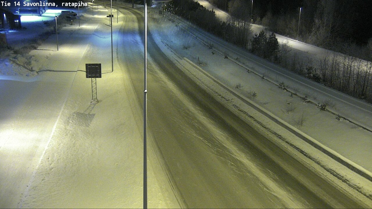 Kelikamerat Kuva Tie 14 Savonlinna, Ratapiha, Savonlinna, Etelä-Savo