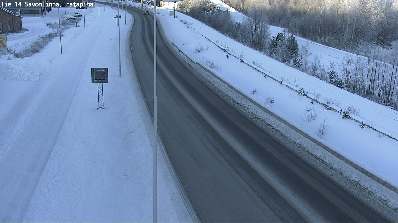 Kelikamerat Kuva Tie 14 Savonlinna, Ratapiha, Savonlinna, Etelä-Savo