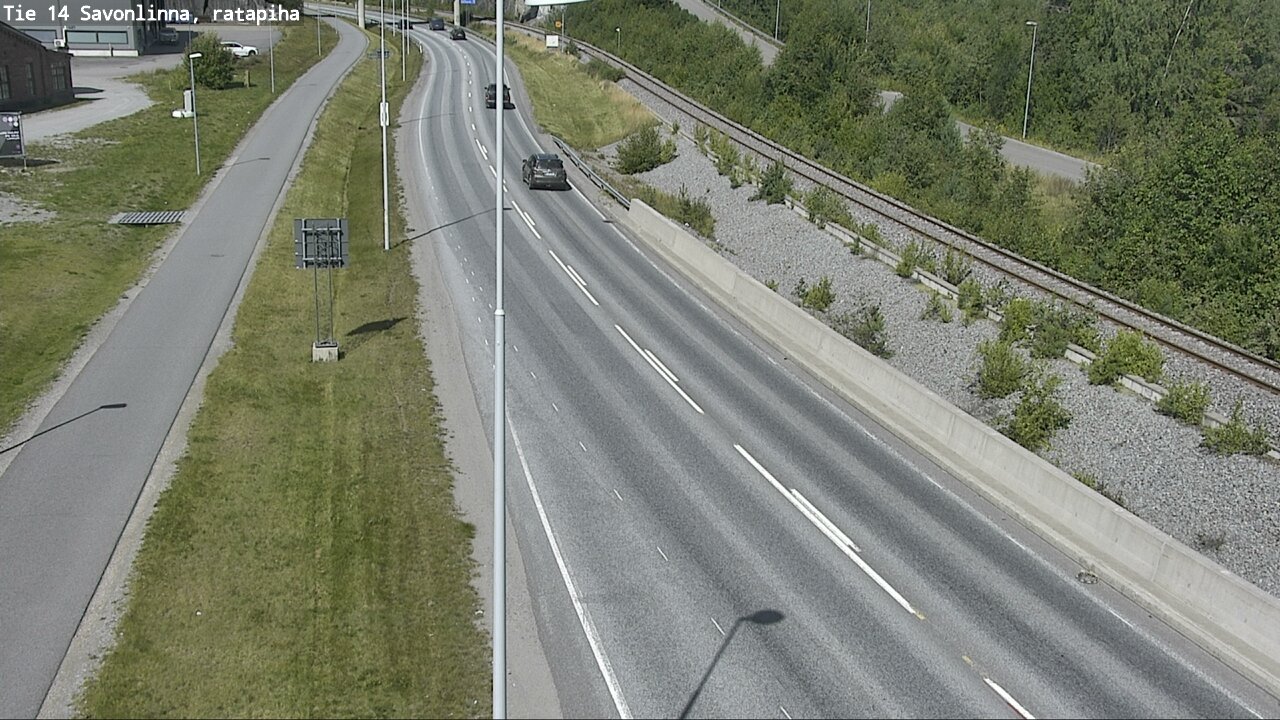 Kelikamerat Kuva Tie 14 Savonlinna, Ratapiha, Savonlinna, Etelä-Savo