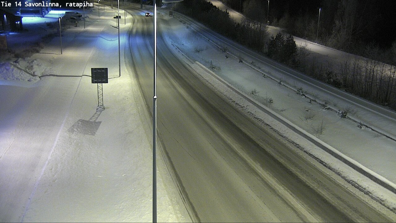 Kelikamerat Kuva Tie 14 Savonlinna, Ratapiha, Savonlinna, Etelä-Savo