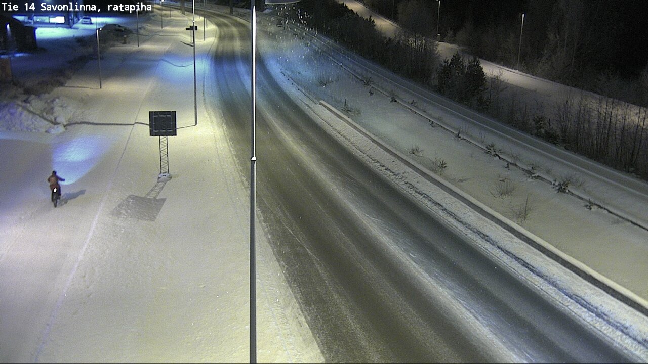 Kelikamerat Kuva Tie 14 Savonlinna, Ratapiha, Savonlinna, Etelä-Savo