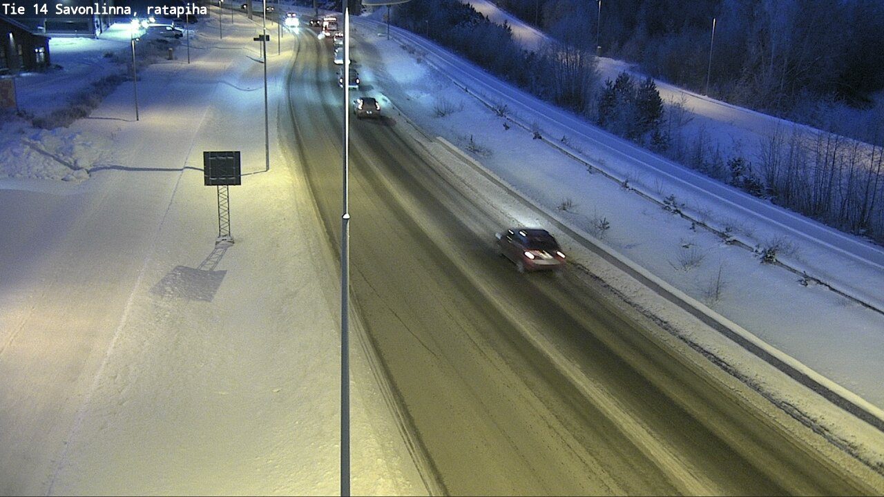 Kelikamerat Kuva Tie 14 Savonlinna, Ratapiha, Savonlinna, Etelä-Savo