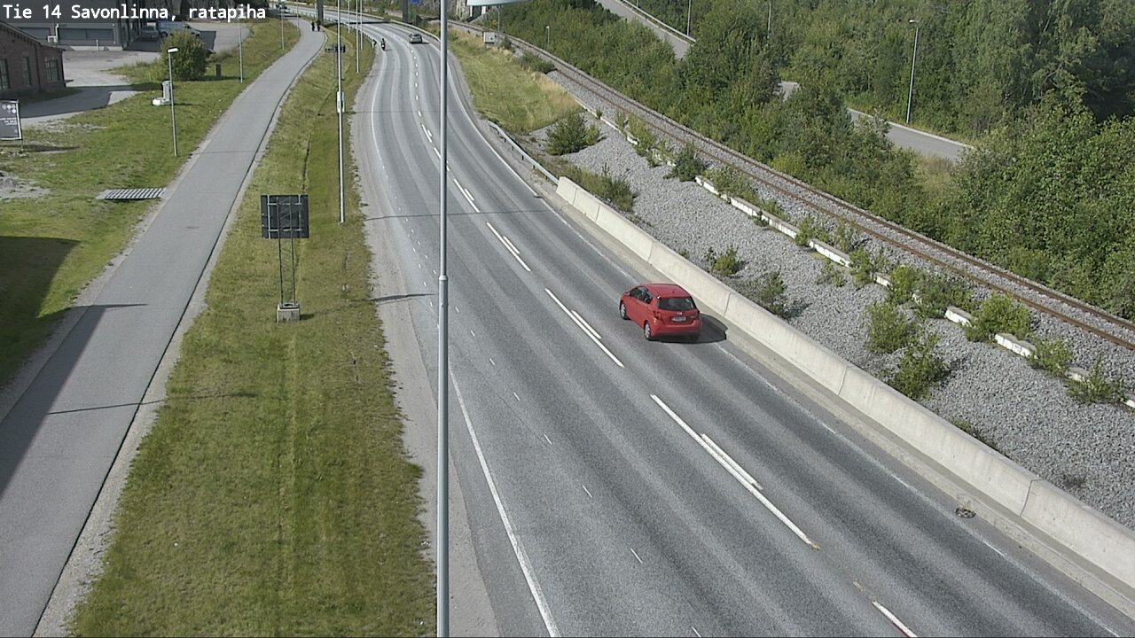 Kelikamerat Kuva Tie 14 Savonlinna, Ratapiha, Savonlinna, Etelä-Savo