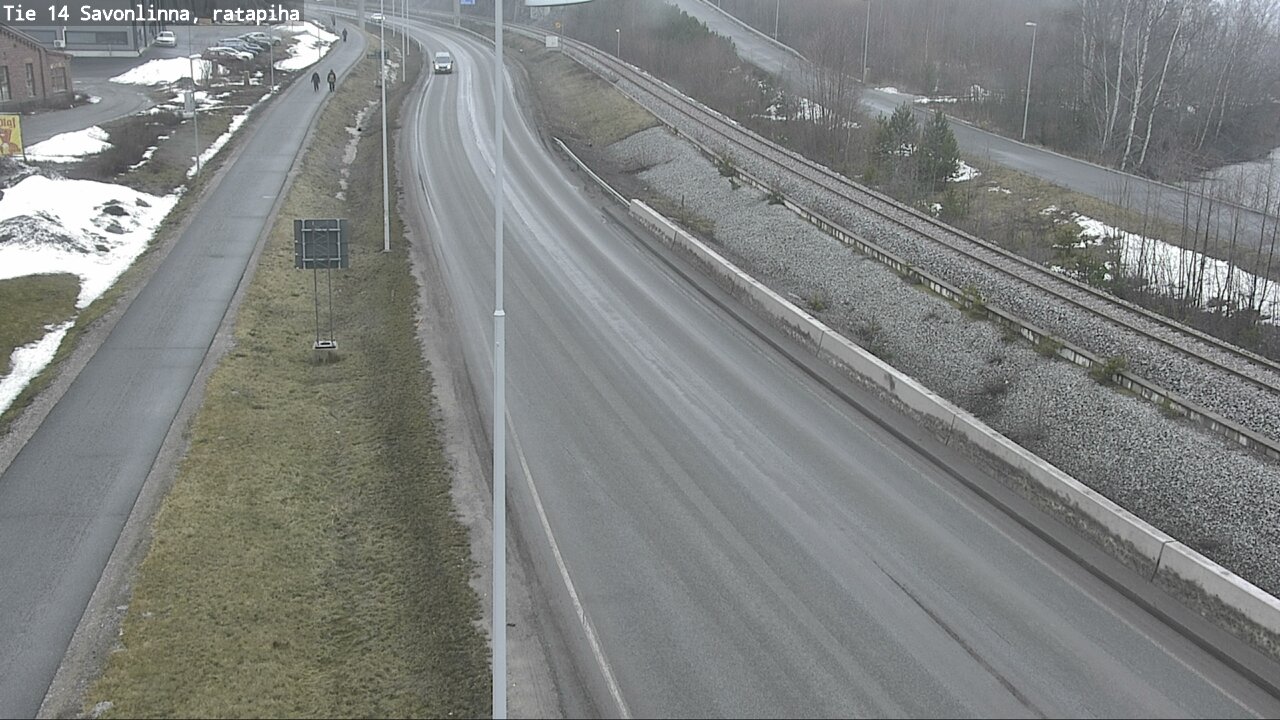 Weather Camera Image Road 14 Savonlinna, Ratapiha, Savonlinna, Etelä-Savo