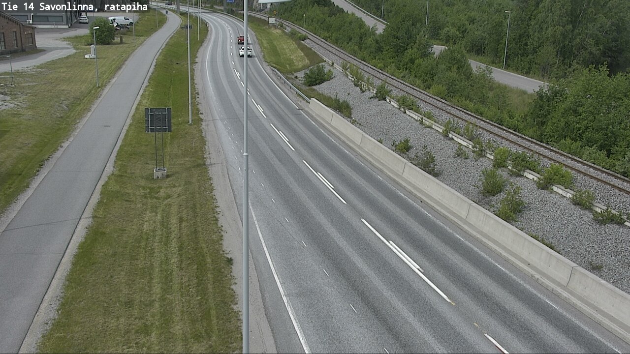 Kelikamerat Kuva Tie 14 Savonlinna, Ratapiha, Savonlinna, Etelä-Savo