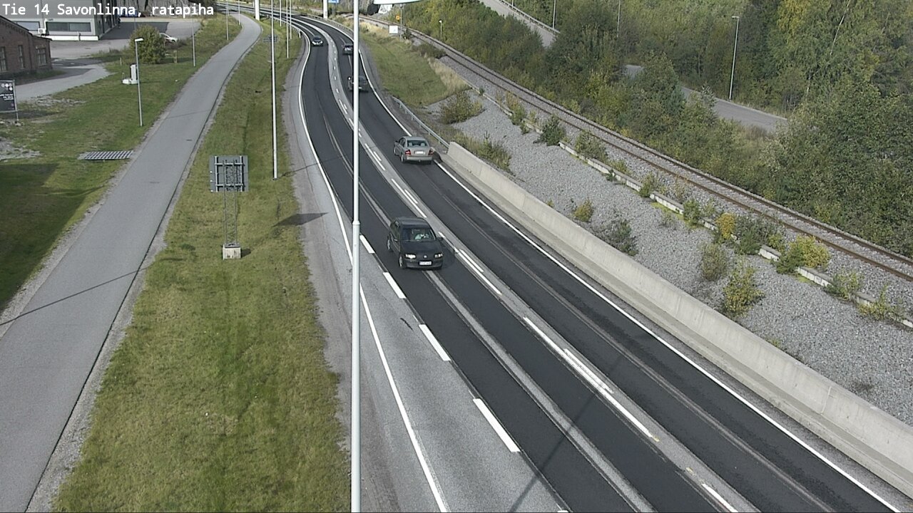 Weather Camera Image Road 14 Savonlinna, Ratapiha, Savonlinna, Etelä-Savo