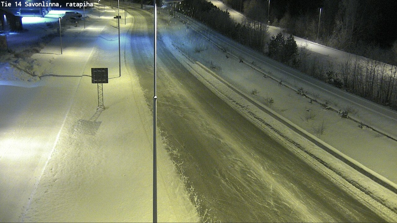 Kelikamerat Kuva Tie 14 Savonlinna, Ratapiha, Savonlinna, Etelä-Savo