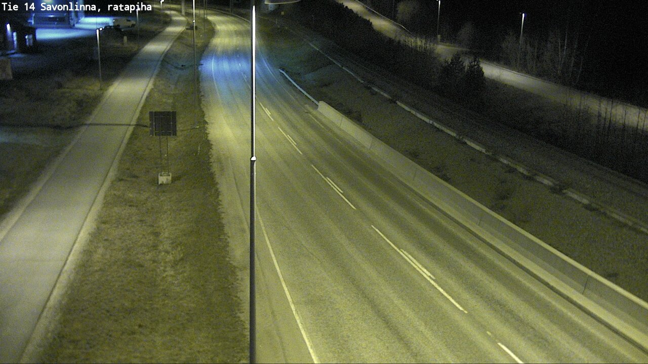 Weather Camera Image Road 14 Savonlinna, Ratapiha, Savonlinna, Etelä-Savo
