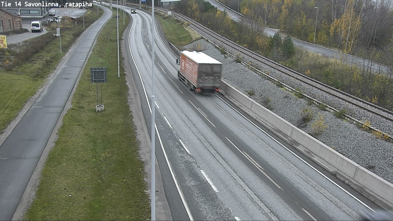 Kelikamerat Kuva Tie 14 Savonlinna, Ratapiha, Savonlinna, Etelä-Savo